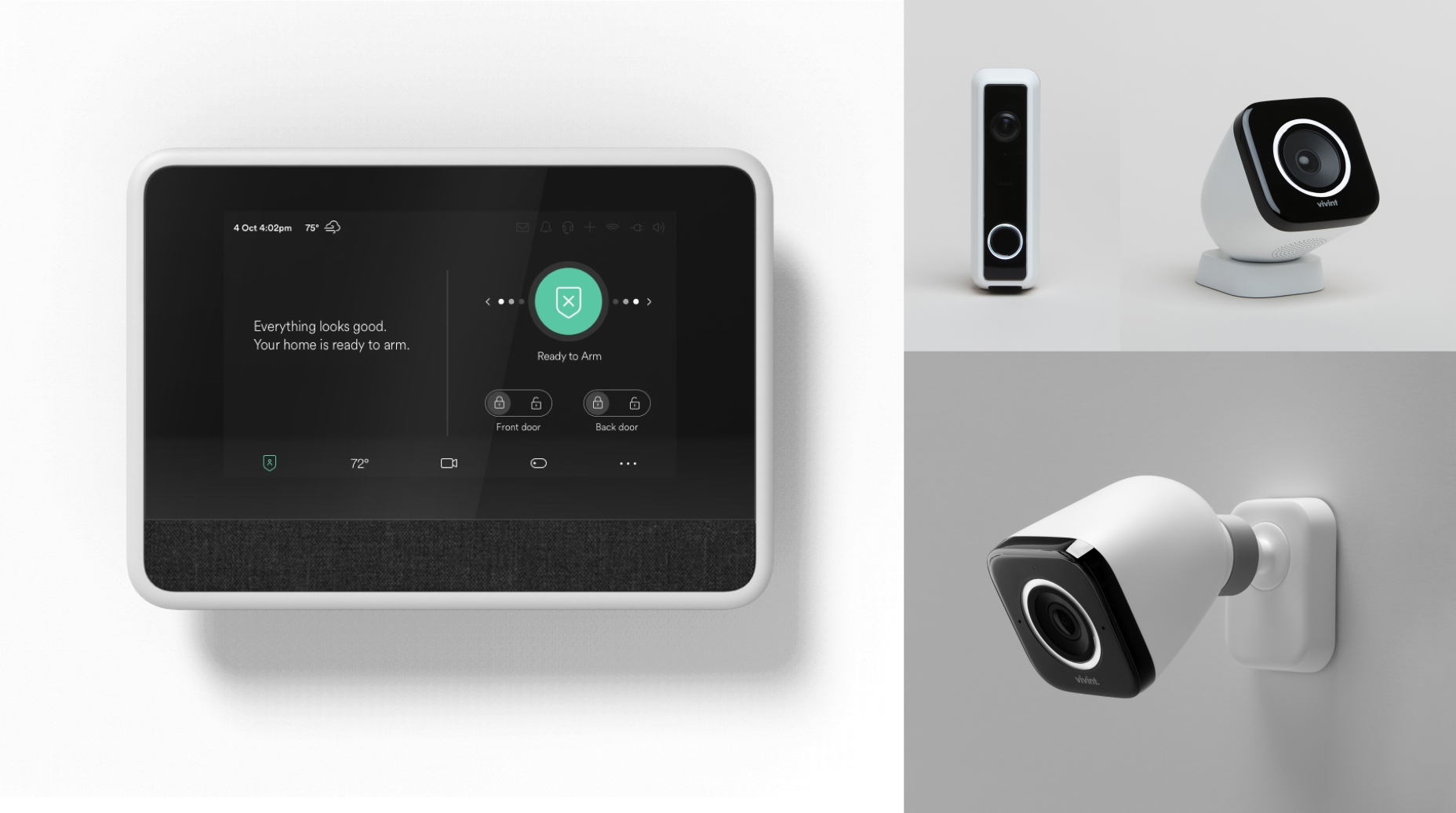 Vivint hardware after