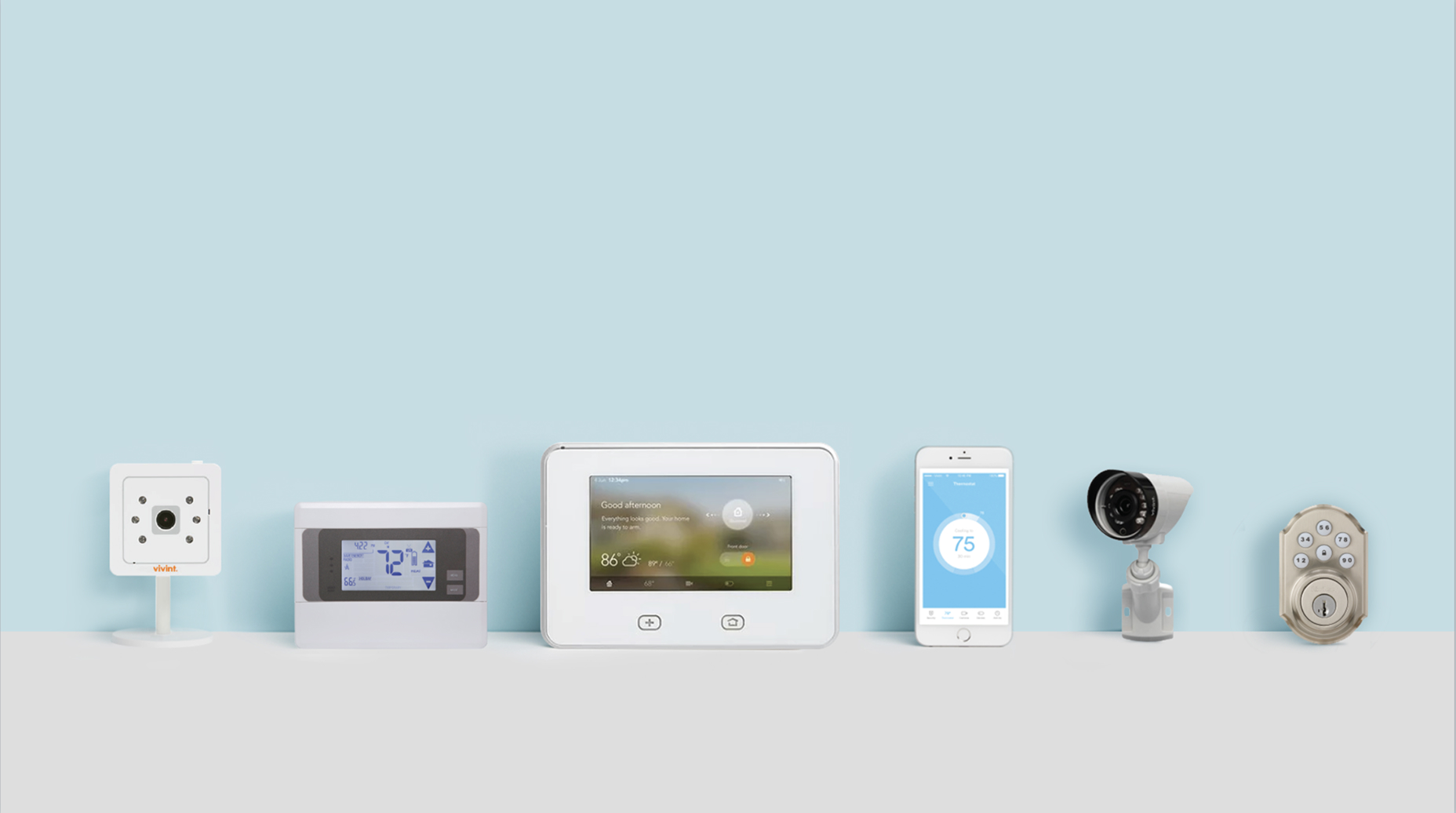 Vivint hardware before